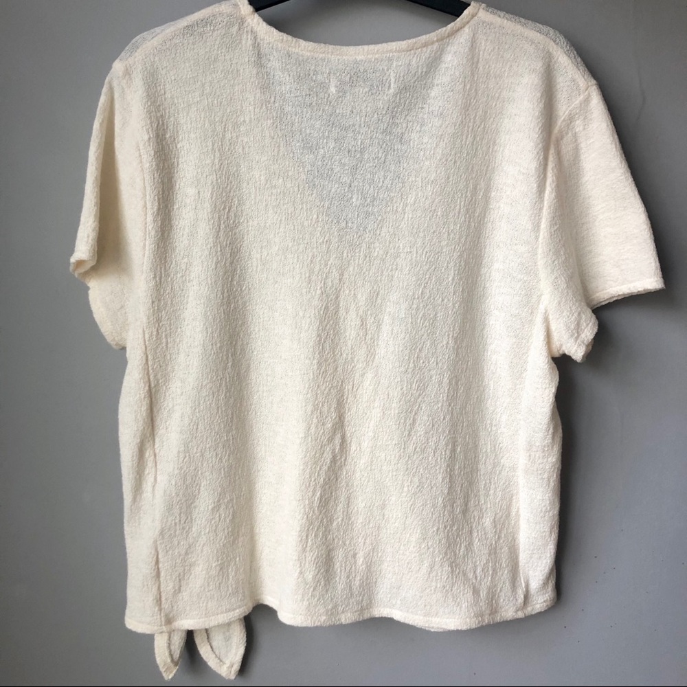 Madewell Texture & Thread Top Size Large - Picture 5 of 8